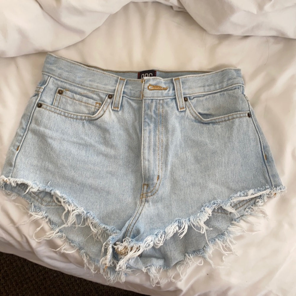 BDG high rise cheeky jean short